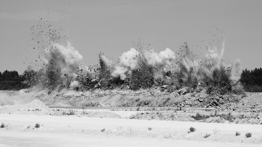 Aggregate Material Sourcing at work
